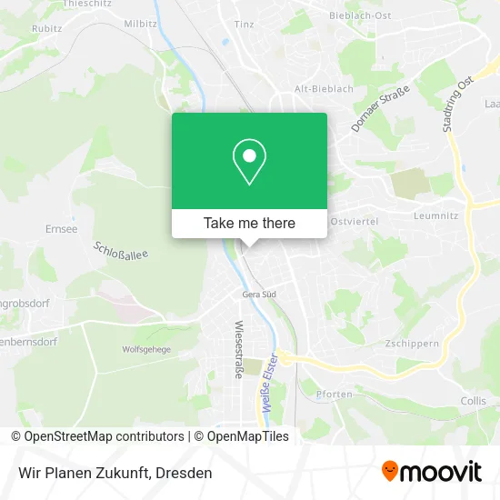 Карта Wir Planen Zukunft