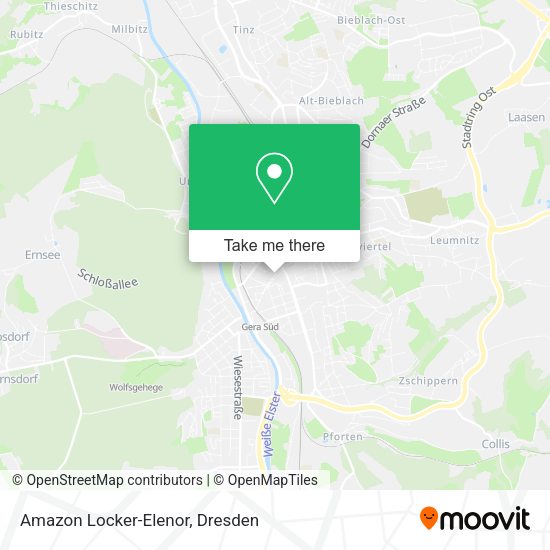 Карта Amazon Locker-Elenor