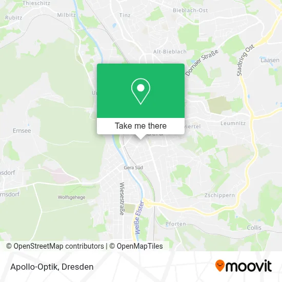 Apollo-Optik map