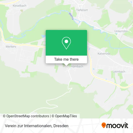 Карта Verein zur Internationalen