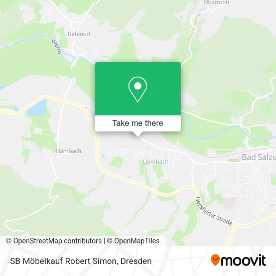 Карта SB Möbelkauf Robert Simon