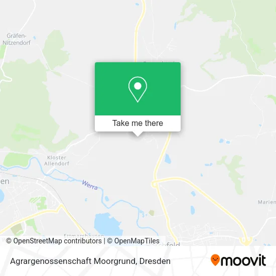 Карта Agrargenossenschaft Moorgrund