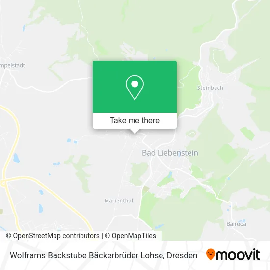 Карта Wolframs Backstube Bäckerbrüder Lohse