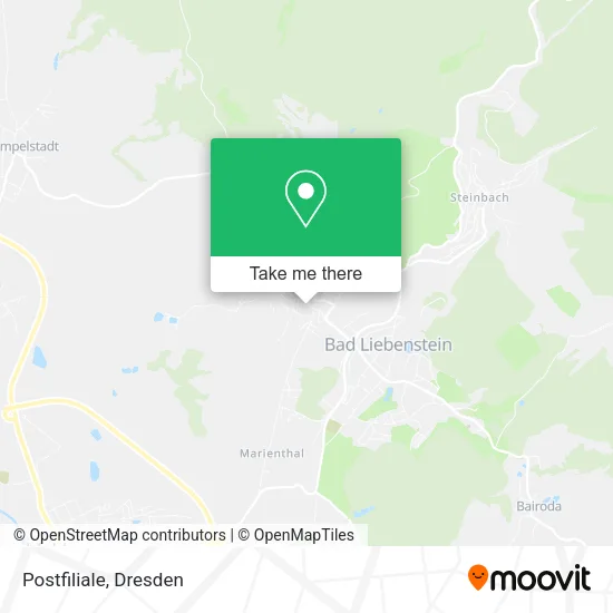 Карта Postfiliale