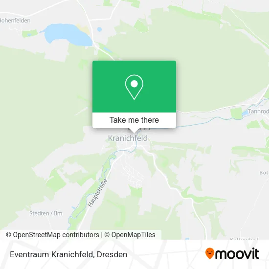 Карта Eventraum Kranichfeld