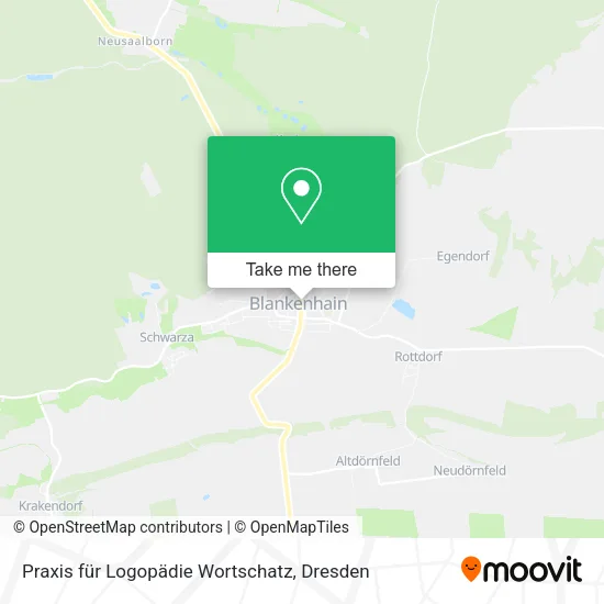 Praxis für Logopädie Wortschatz map