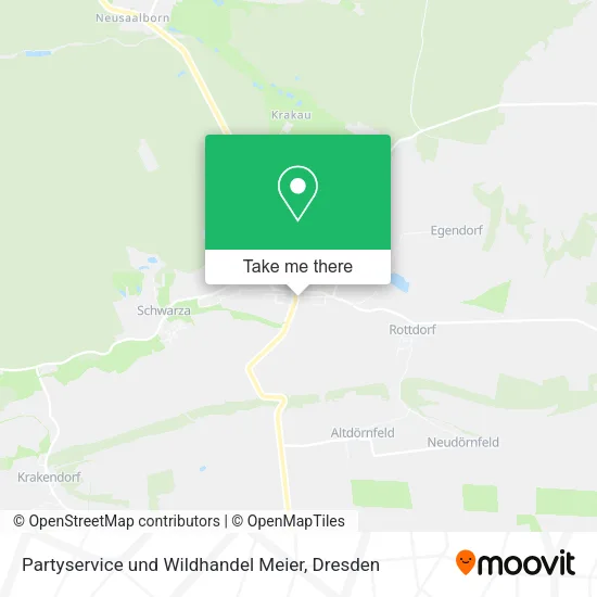Карта Partyservice und Wildhandel Meier