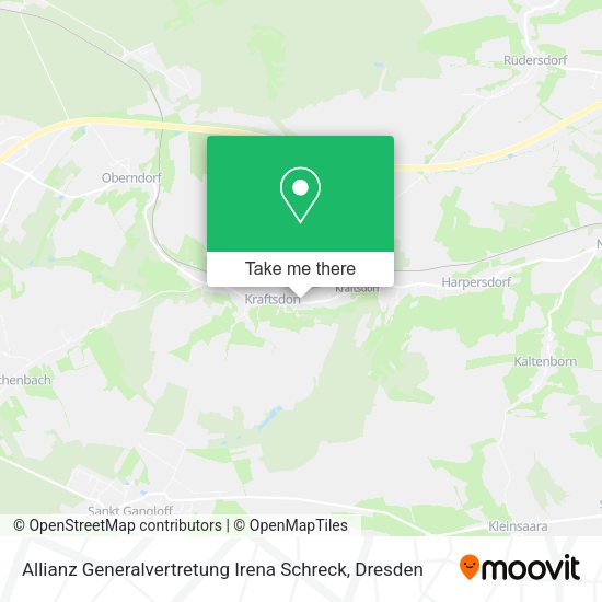 Карта Allianz Generalvertretung Irena Schreck
