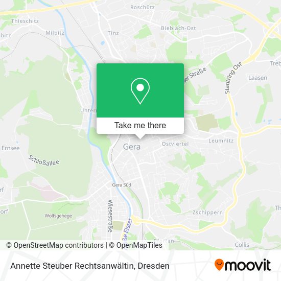 Карта Annette Steuber Rechtsanwältin
