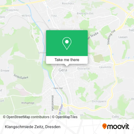 Карта Klangschmiede Zeitz