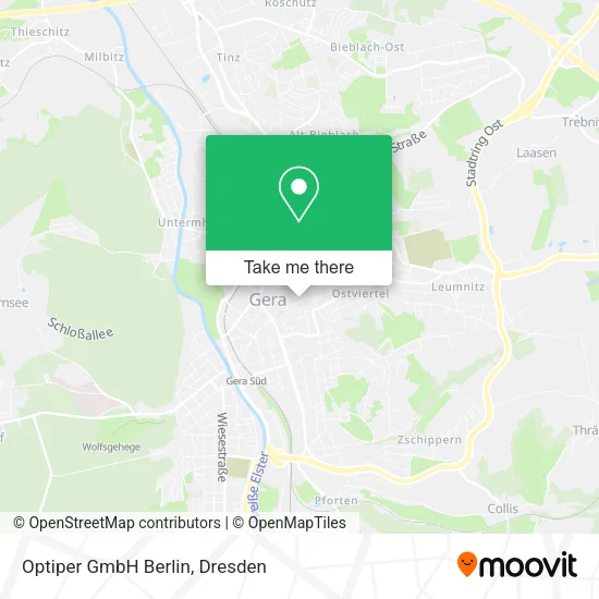 Карта Optiper GmbH Berlin