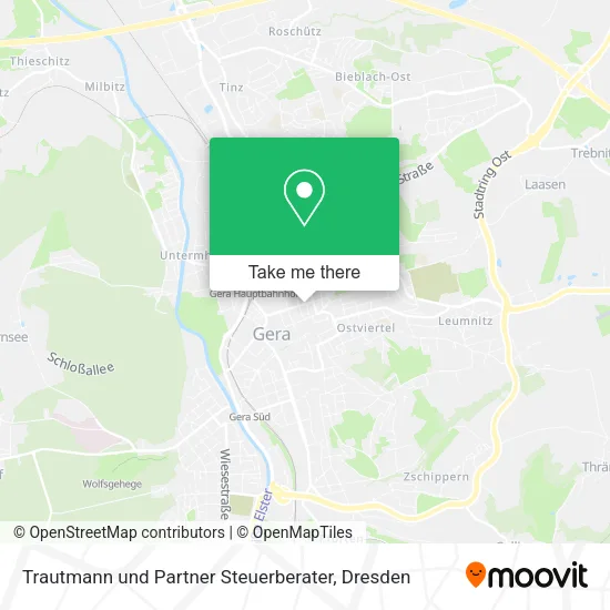 Карта Trautmann und Partner Steuerberater