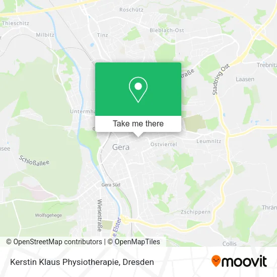 Карта Kerstin Klaus Physiotherapie
