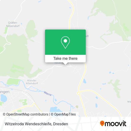 Карта Witzelroda Wendeschleife