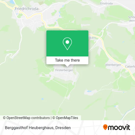 Карта Berggasthof Heuberghaus