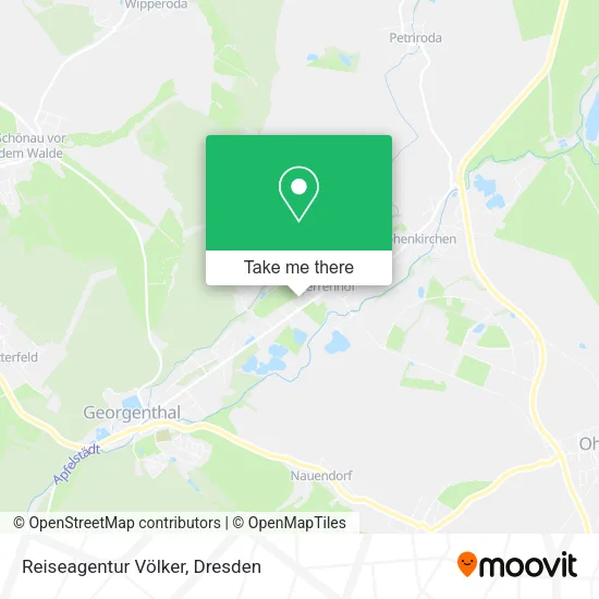 Карта Reiseagentur Völker