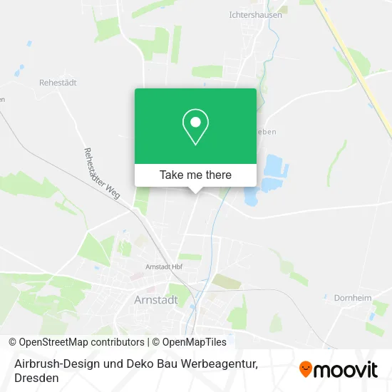 Airbrush-Design und Deko Bau Werbeagentur map