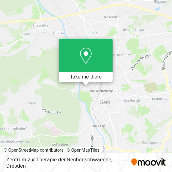 Карта Zentrum zur Therapie der Rechenschwaeche