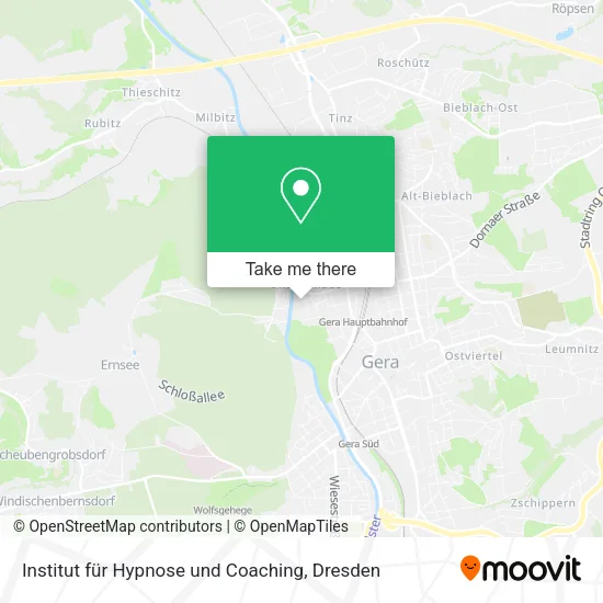 Карта Institut für Hypnose und Coaching