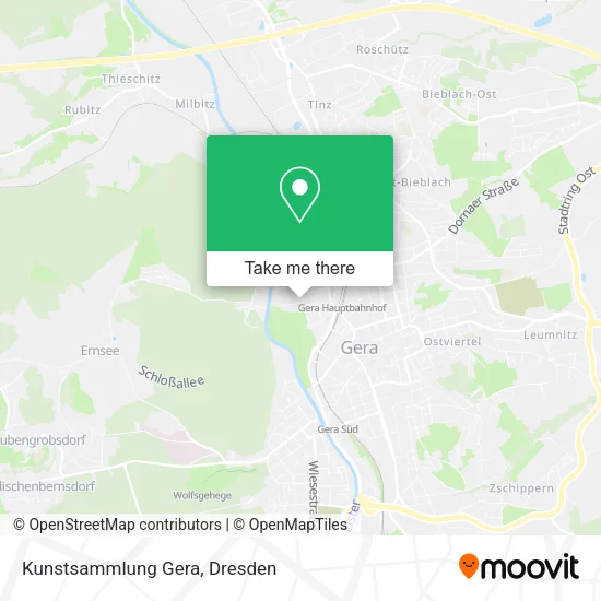 Карта Kunstsammlung Gera