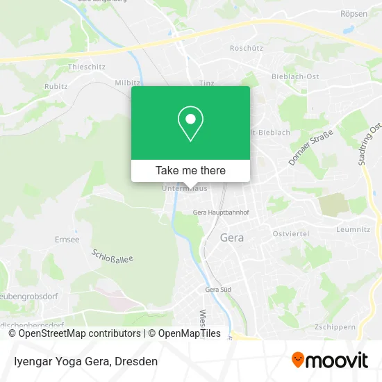 Карта Iyengar Yoga Gera