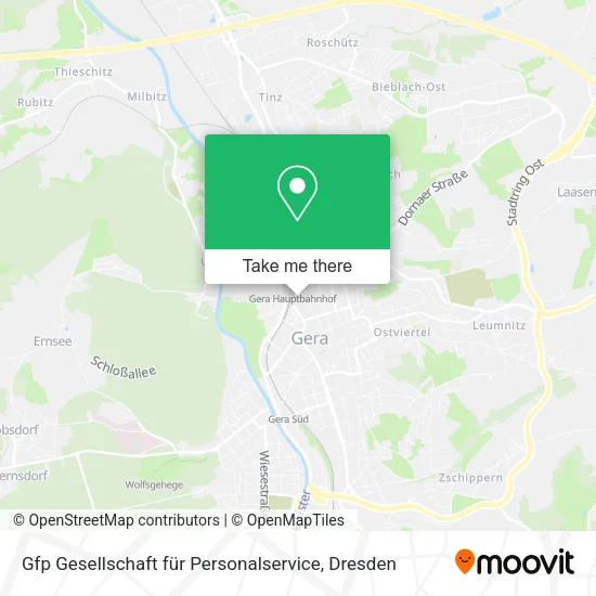 Карта Gfp Gesellschaft für Personalservice