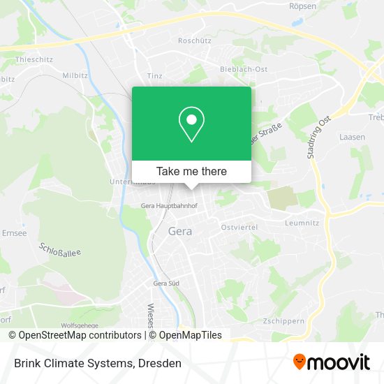 Карта Brink Climate Systems