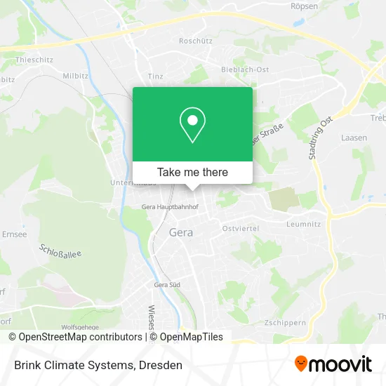 Карта Brink Climate Systems