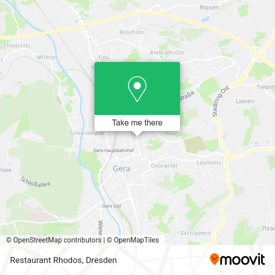 Карта Restaurant Rhodos