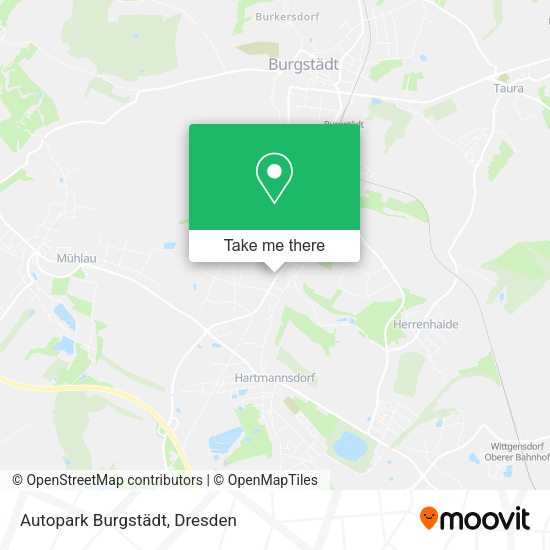 Карта Autopark Burgstädt