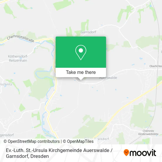 Карта Ev.-Luth. St.-Ursula Kirchgemeinde Auerswalde / Garnsdorf