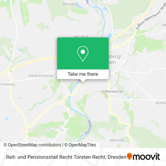 Карта Reit- und Pensionsstall Recht Torsten Recht