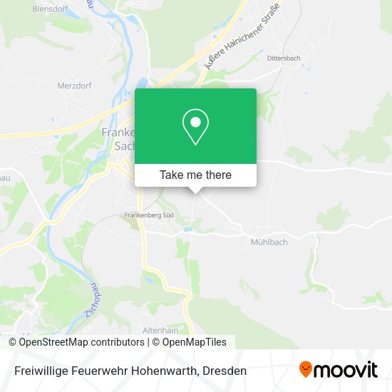 Карта Freiwillige Feuerwehr Hohenwarth