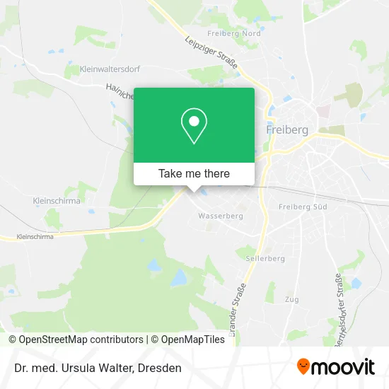 Карта Dr. med. Ursula Walter