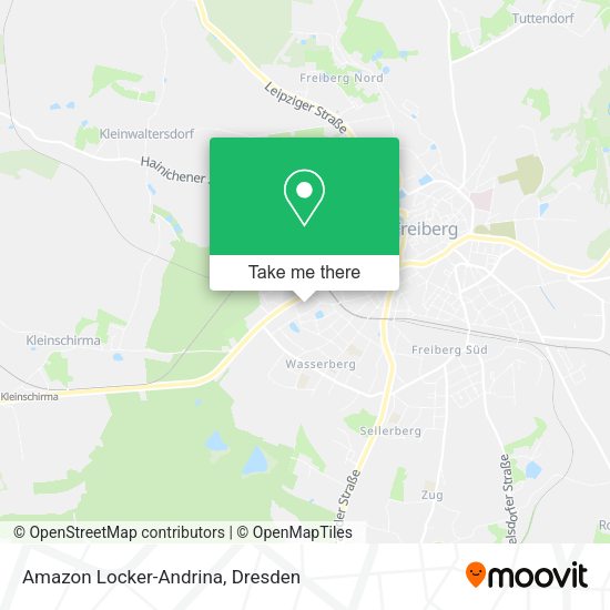 Карта Amazon Locker-Andrina