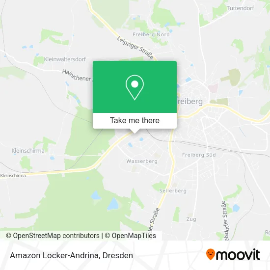 Карта Amazon Locker-Andrina