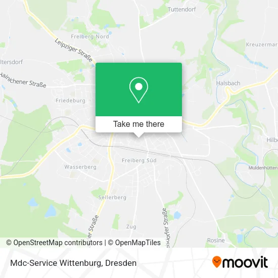 Карта Mdc-Service Wittenburg