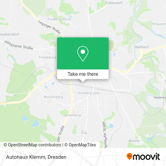 Карта Autohaus Klemm