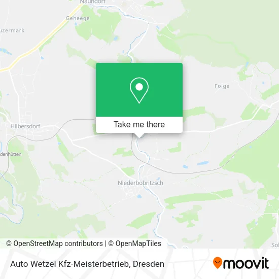 Карта Auto Wetzel Kfz-Meisterbetrieb