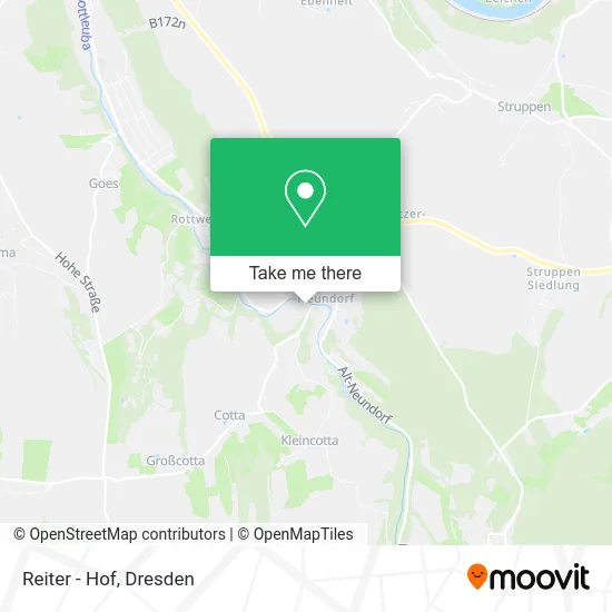 Карта Reiter - Hof