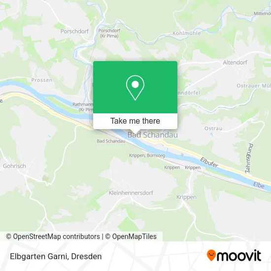 Карта Elbgarten Garni