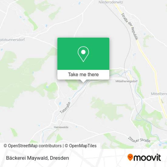Карта Bäckerei Maywald