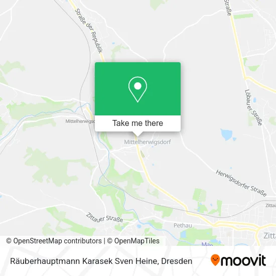 Карта Räuberhauptmann Karasek Sven Heine