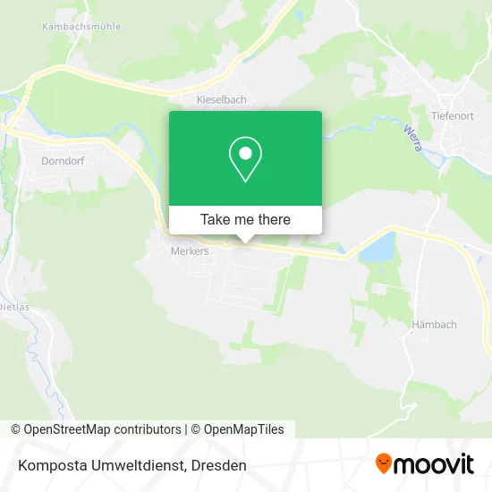 Карта Komposta Umweltdienst