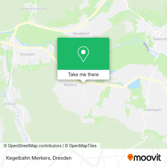 Карта Kegelbahn Merkers