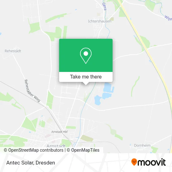 Antec Solar map