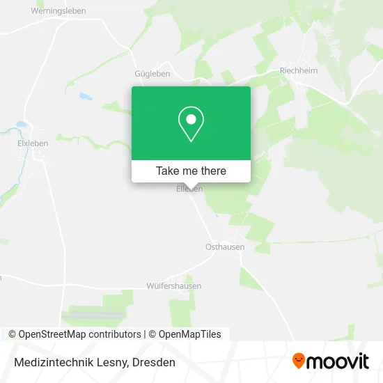 Карта Medizintechnik Lesny