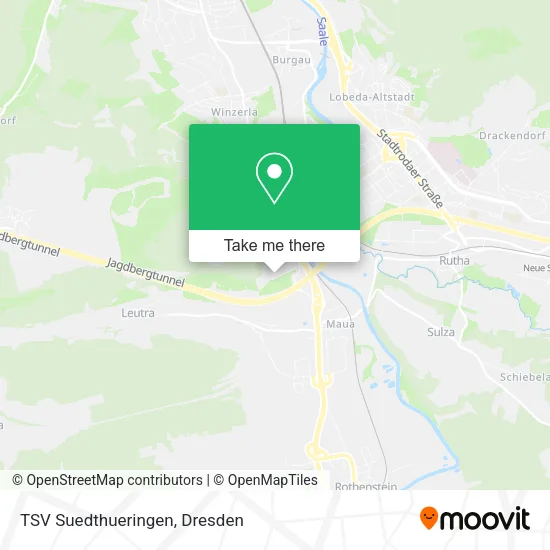 Карта TSV Suedthueringen