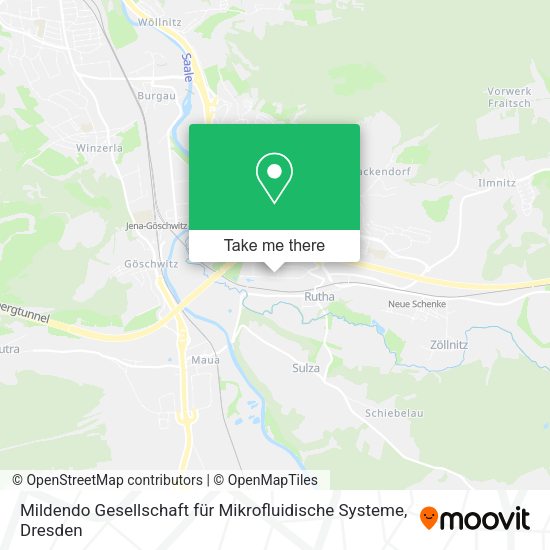 Карта Mildendo Gesellschaft für Mikrofluidische Systeme