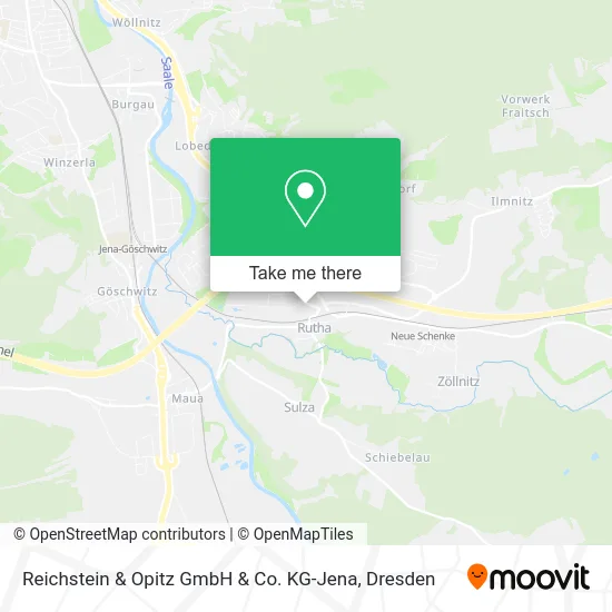 Карта Reichstein & Opitz GmbH & Co. KG-Jena